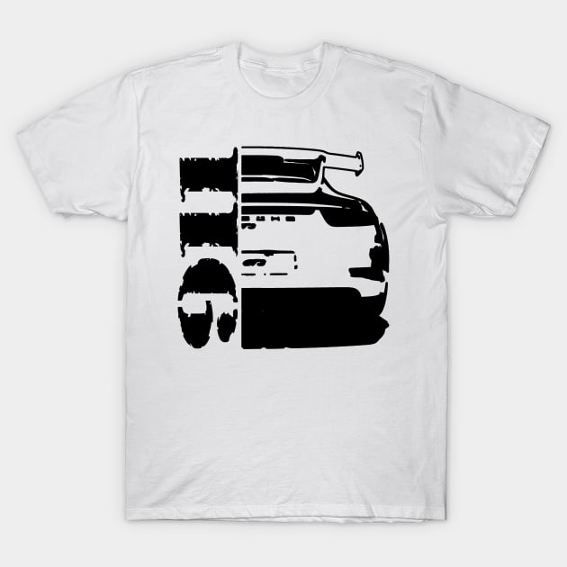 911 porsche gt3 T-Shirt by hottehue